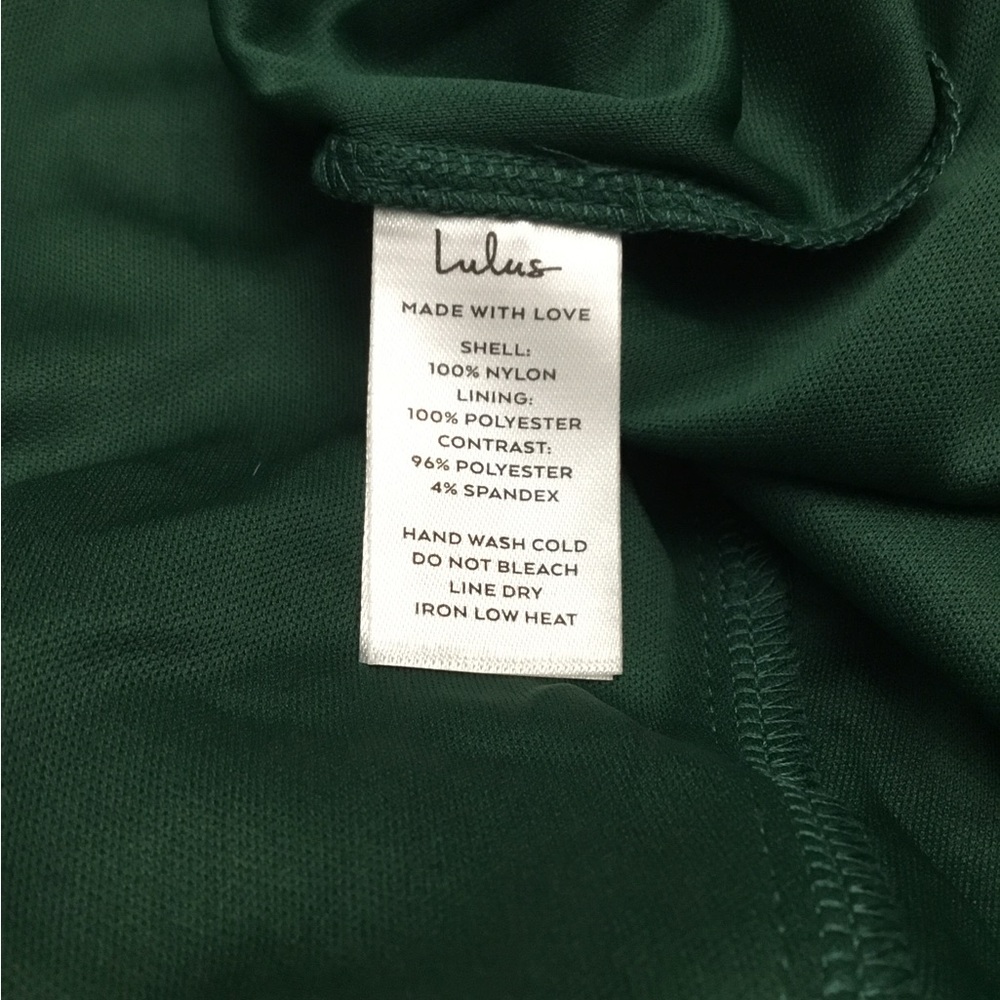 Lulu's Deep Green Layered Maxi Dress - Picture 7 of 12